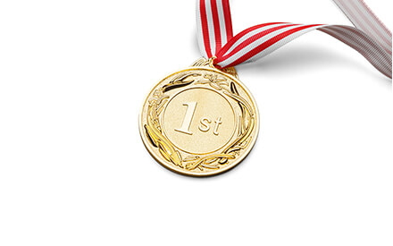 金のメダル